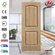 JHK-S01 Thickness 5mm Lattice And Wood Grain Nature Oak Veneer Door Skin